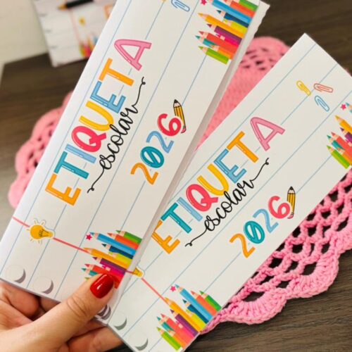 Volta as Aulas - Envelope para Etiquetas