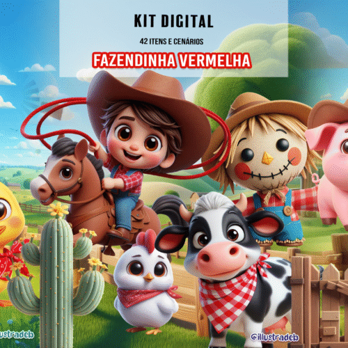 Kit Digital Fazendinha