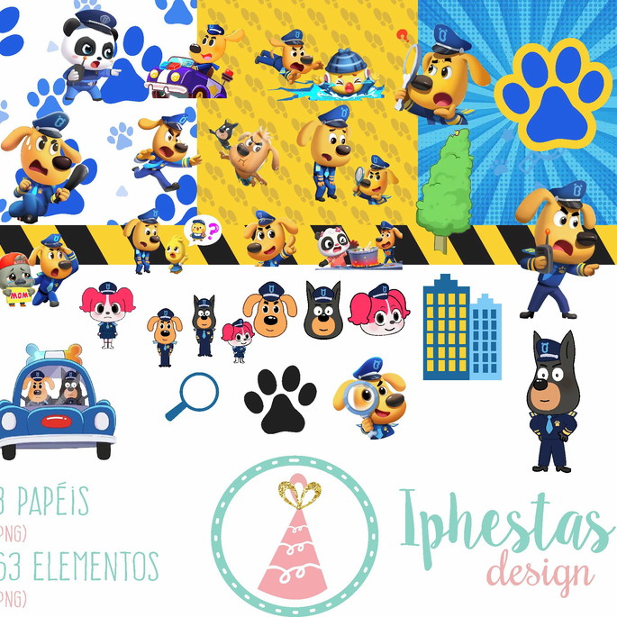 Kit Detetive Labrador KIT DIGITAL Detetive Labrador - Imagem 1