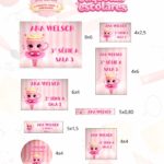 Kit Digital Etiqueta escolar ballerina cappucina