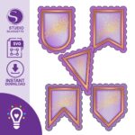 ARQUIVO DE CORTE MOCKUPS DE BANDEIRAS SHAKER