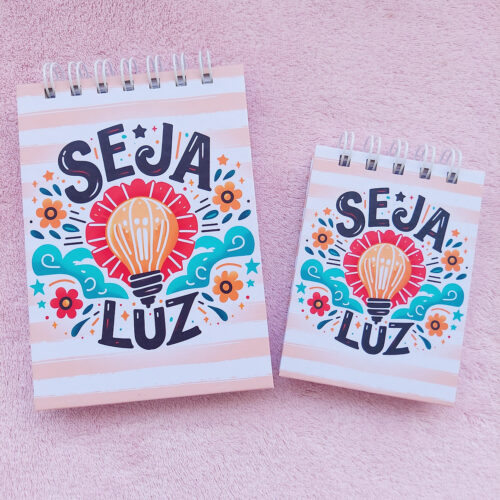 PDF Capa Bloquinho A6 e A7 - Seja Luz