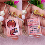 PDF Card Chaveiro - Eis Que Estou A Porta