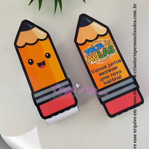 Porta bis ou batom volta ás aulas