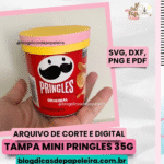 Tampa para mini pringles 35g - ARQUIVO LIMPO