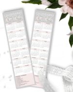 Arquivo Kit Calendários 2026 de Mesa A5 A6 e Calendário Marca Página Believe - Imagem 3