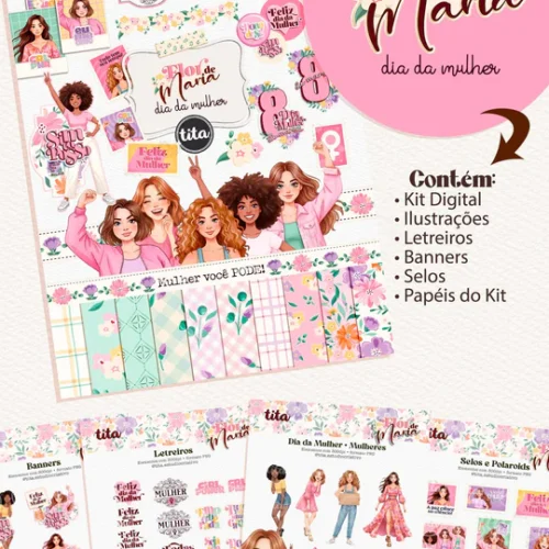 Flor de Maria - Coleção Especial dia da Mulher