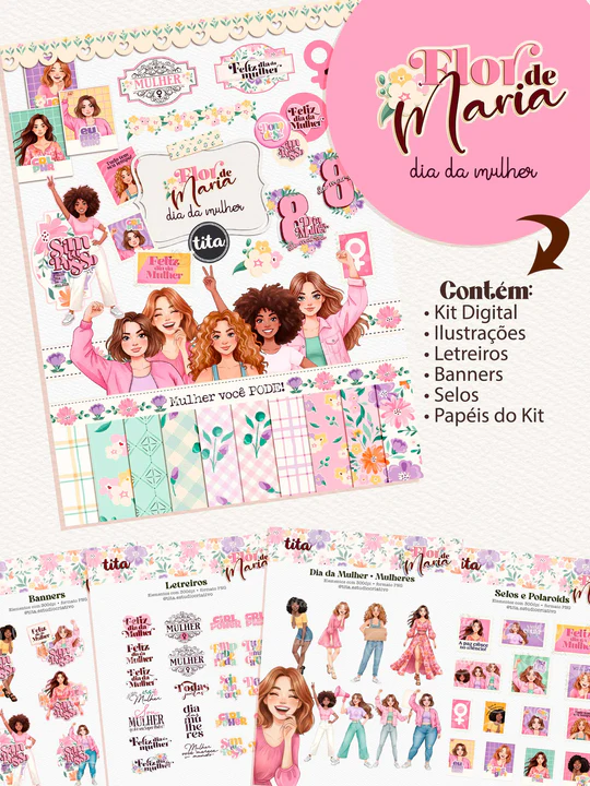 combo_7aa50b45-d85b-4f65-b8f0-628df9a567a2_540x Flor de Maria - Coleção Especial dia da Mulher - Imagem 1