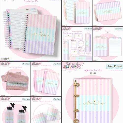 Volta às Aulas - TEEN PASTEL