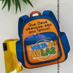 Porta bombom volta ás aulas