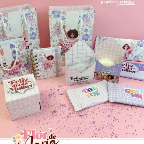 Flor de Maria - Pack Printables 01 - Dia das Mulheres