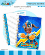 Volta às Aulas -  PATRULHA CANINA MENINO - Imagem 3