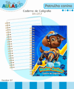 Volta às Aulas -  PATRULHA CANINA MENINO - Imagem 4