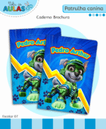 Volta às Aulas -  PATRULHA CANINA MENINO - Imagem 5