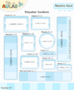 Volta às Aulas - AZUL NEUTRO - Imagem 3