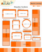 Volta às Aulas - NEUTRO LARANJA - Imagem 3