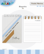 Volta às Aulas - PASTEL MASCULINO - Imagem 6