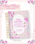 DEVOCIONAL FEMININO FLORAL ROSA