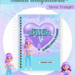 Encadernação Canetas Emagrecedoras - LILÁS TIZERGIRL
