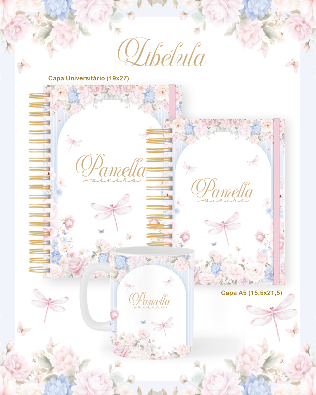 10) LIBÉLULAS Escolar Adulto Teen - LIBÉLULAS - Imagem 1