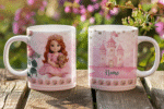 Arte Caneca PEQUENAS PRINCESAS - Imagem 12