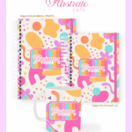 Escolar Adulto Teen - ABSTRATO CUTE