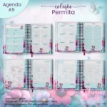 Agenda A5 Não Datada Coleção Permita - Imagem 3