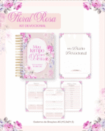 DEVOCIONAL FEMININO FLORAL ROSA - Imagem 2