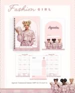 Escolar Adulto Teen -  FASHION GIRL - Imagem 2