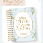 DEVOCIONAL FEMININO FLORAL AZUL
