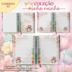 Caderno A5 Coleção Minha Rainha - Imagem 2