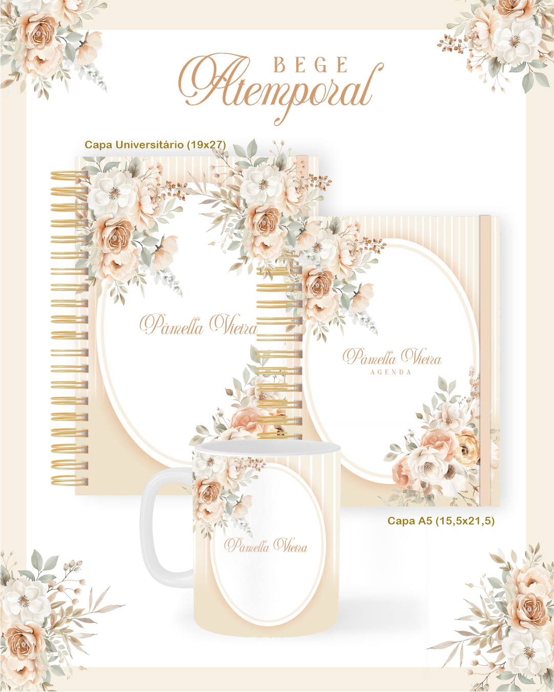 21) BEGE ATEMPORAL Escolar Adulto Teen - BEGE ATEMPORAL - Imagem 1