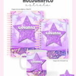 Escolar Adulto Teen - HOLOGRÁFICO ESTRELA