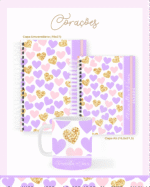 Escolar Adulto Teen - CORAÇÕES