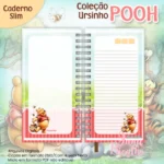 Caderno Slim Coleção Ursinho Pooh - Imagem 2