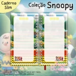Caderno Slim Coleção Snoopy - Imagem 2