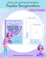 Encadernação Canetas Emagrecedoras - LILÁS TIZERGIRL - Imagem 4