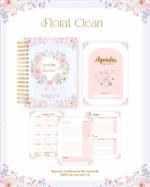 Escolar Adulto Teen - FLORAL CLEAN - Imagem 3