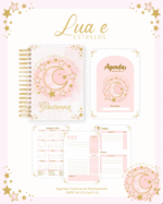 Escolar Adulto Teen - LUA E ESTRELAS - Imagem 2