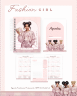 Escolar Adulto Teen -  FASHION GIRL - Imagem 3