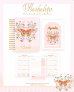 Escolar Adulto Teen - BORBOLETA MINIMALISTA - Imagem 2