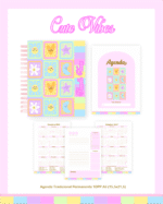 Escolar Adulto Teen - CUTE VIBES - Imagem 3