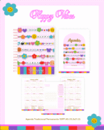 Escolar Adulto Teen - HAPPY VIBES - Imagem 3