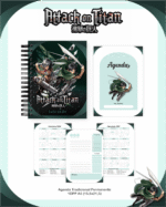 Escolar Adulto Teen - ATTACK ON TITAN - Imagem 3