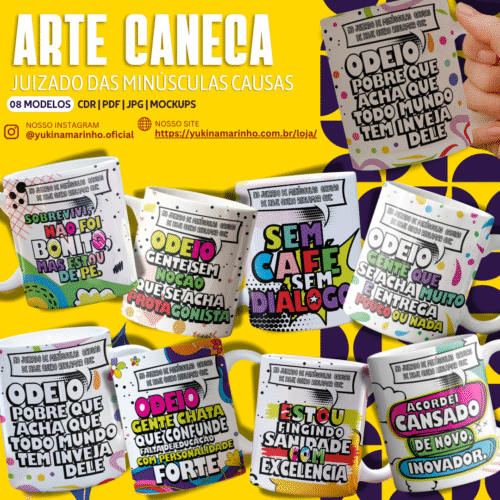 Pack Caneca Juizado das Minúsculas Causas