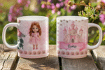 Arte Caneca PEQUENAS PRINCESAS - Imagem 3