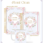 Escolar Adulto Teen - FLORAL CLEAN