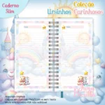 Caderno Slim Coleção Ursinhos Carinhosos - Imagem 2