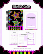 Escolar Adulto Teen - BALADA NEON - Imagem 3