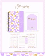 Escolar Adulto Teen - CORAÇÕES - Imagem 3